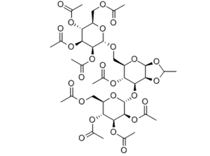 O-2,3,4,6-Tetra-O-acetyl-a-D-mannopyranosyl-(1-3)-O-[2,3,4,6-tetra-O-acetyl-a-D-mannopyranosyl-(1-6)]-1,2-O-ethylidene--D-mannopyranose Acetate